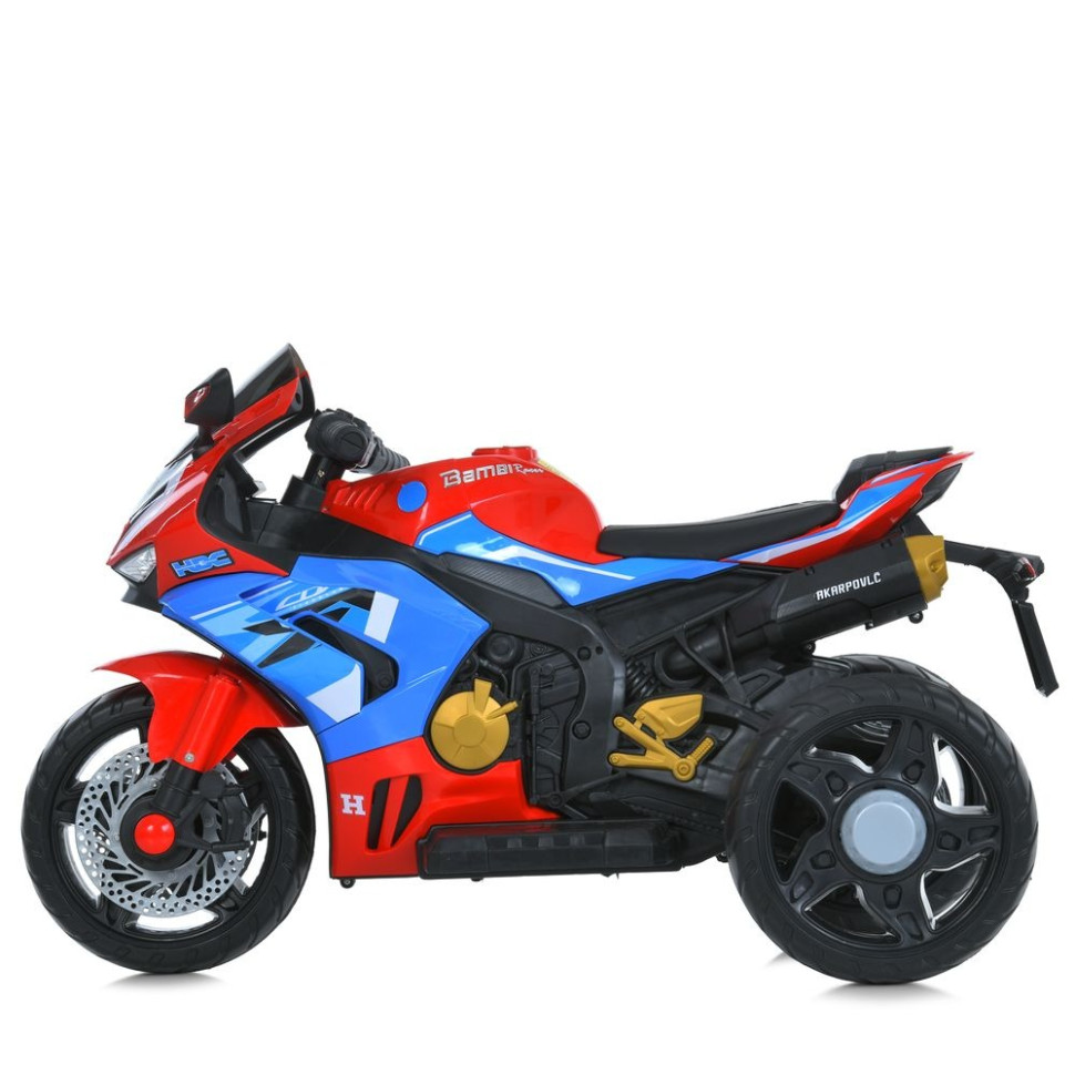 Дитячий електромобіль Мотоцикл Bambi Racer M 6220ELR-3-4 до 25 кг