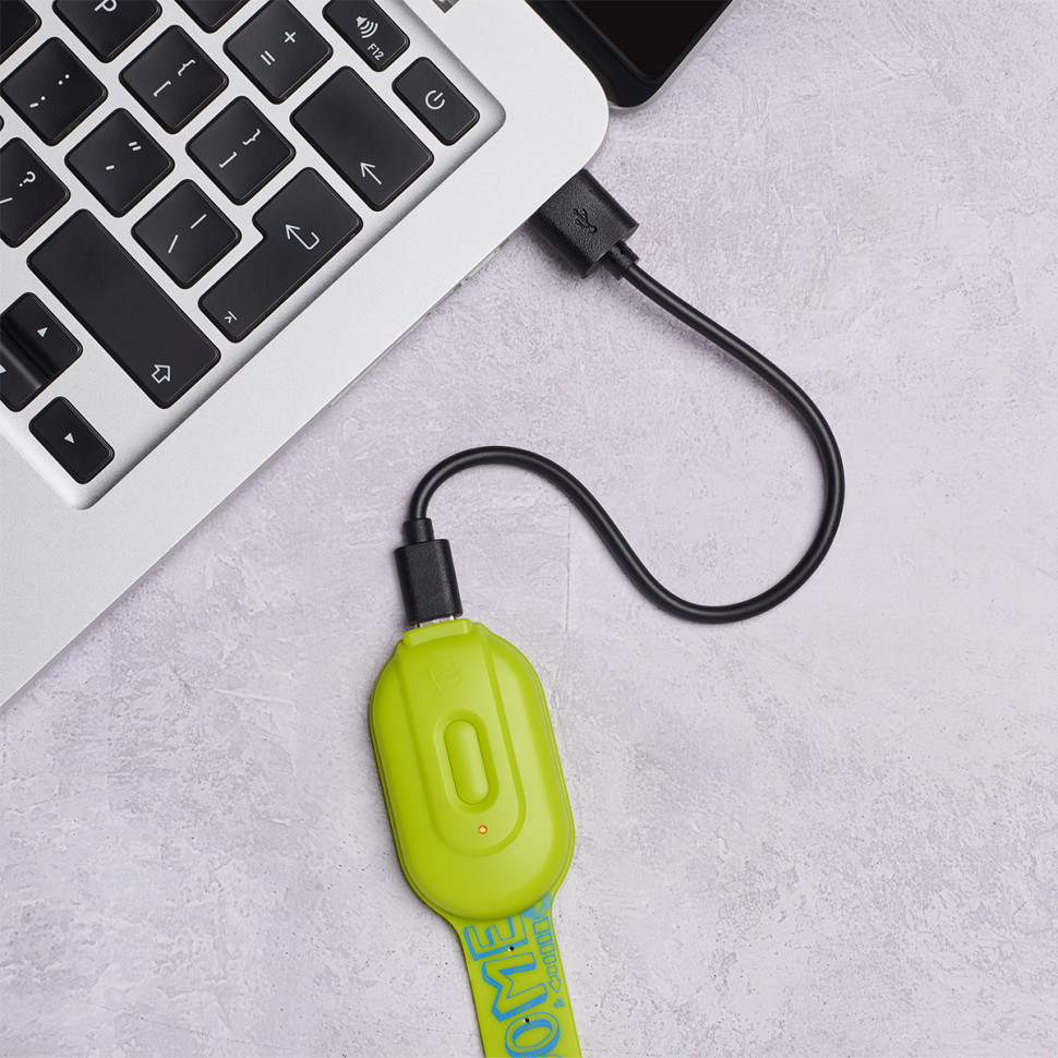 Закладка-ліхтарик МОДНИЙ ЗЕЛЕНИЙ Flexilight FLRAW Rechargeable на акумуляторі