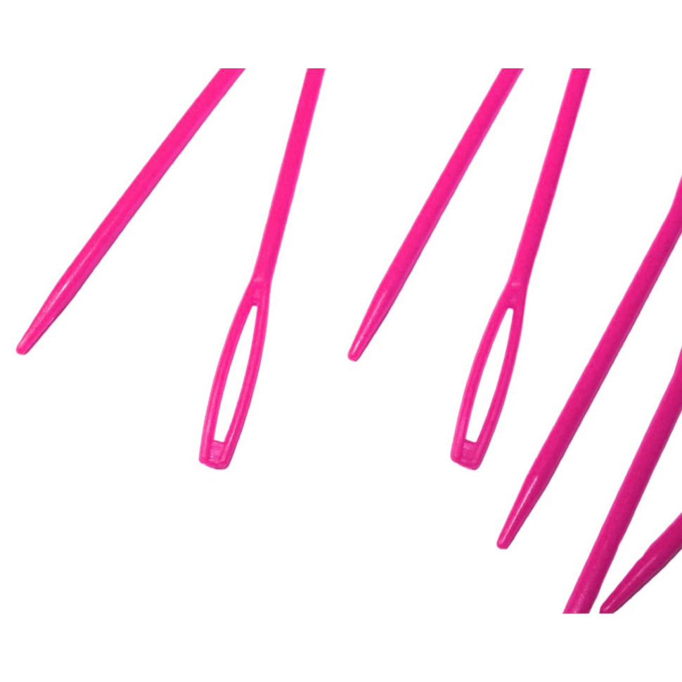 Набір пластикових голок для зшивання в'язаних речей Bambi 4820000000230, 7см, 10 шт.