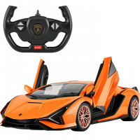 Машинка на пульте управления Lamborghini Sian Rastar 97760(Orange) оранжевый, 1:14