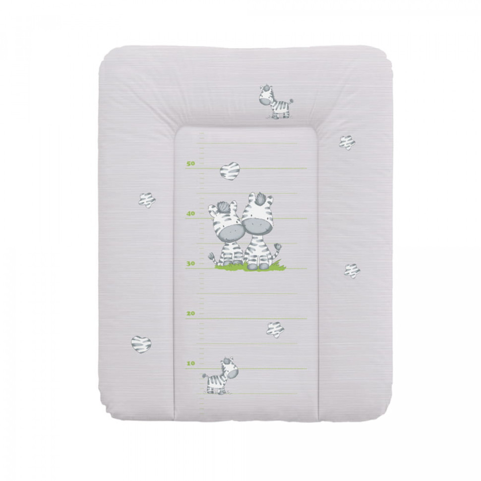 Пеленальний матрац Зебра Basic line Cebababy W-143-002-260, 50x70 см