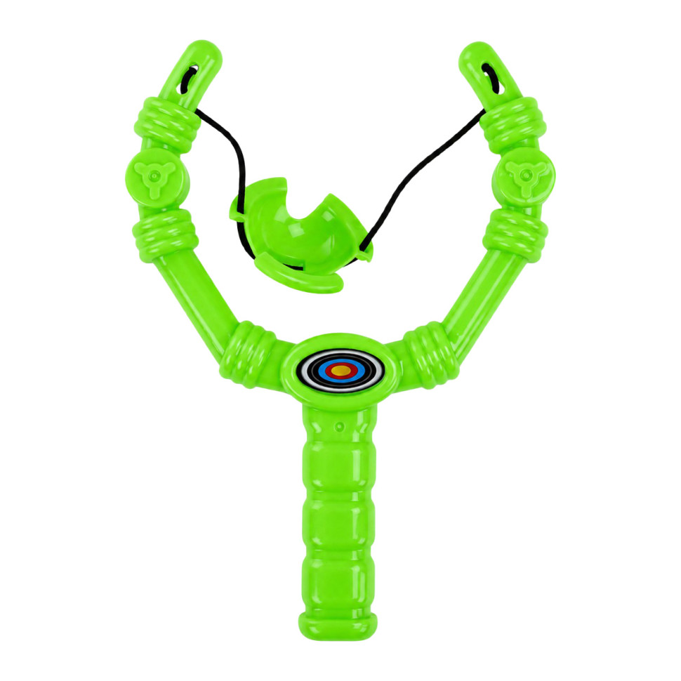 Дитяча Рогатка Bambi XG88-23(Green) 3 м'які кульки, в сітці