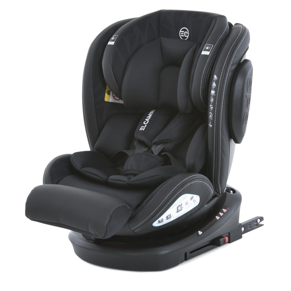 Автокресло EVOLUTION 2 360 El Camino ME 1045 Black Luxe, детское, группа 0+/1-2-3, isofix, поворот 360