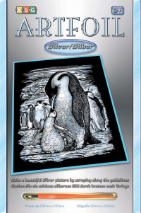 Набір для творчості Sequin Art ARTFOIL SILVER Penguins SA0609