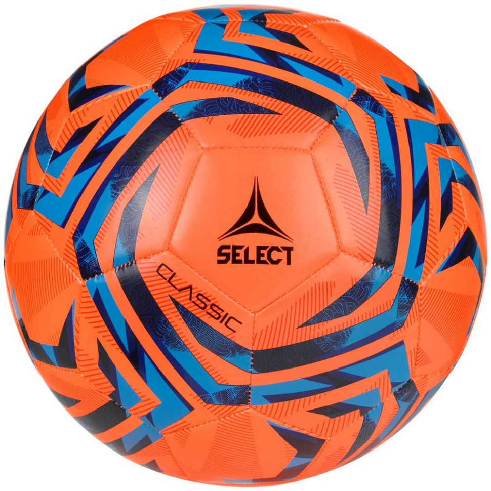Мяч футбольный FB CLASSIC v25 Select 099489-662-5 оранжево-синий № 5