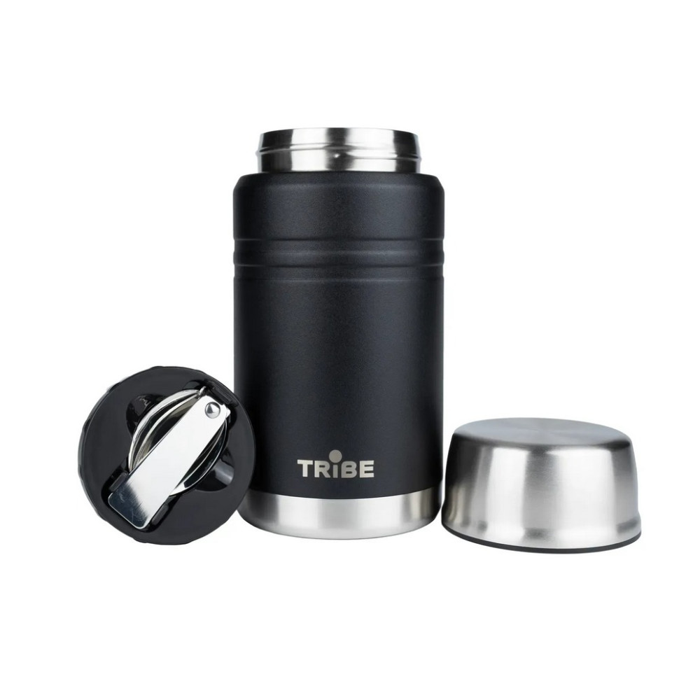 Термос пищевой Food Jar Tribe T-DE-0023-black черный 0,7 л