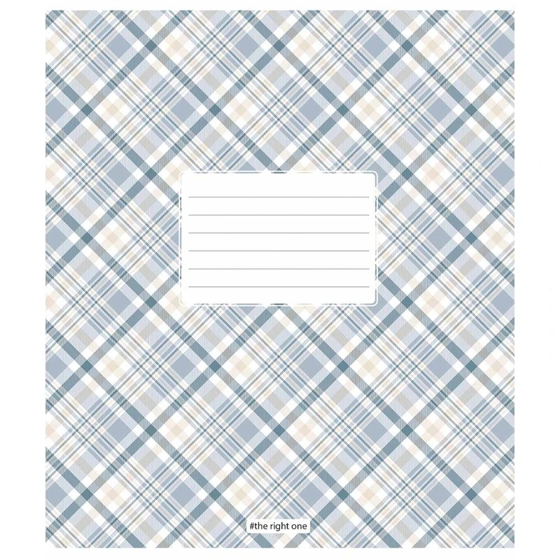 Тетрадь ученическая «Houndstooth print» Школярик 024-3387K-2 в клеточку, 24 листа