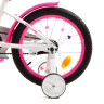 Велосипед дитячий PROF1 Y18244-1 18 дюймів, біло-малиновий 