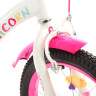 Велосипед дитячий PROF1 Y18244-1 18 дюймів, біло-малиновий 