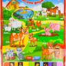 Плакат навчальний "Весела ферма" PL-719-25 укр. 