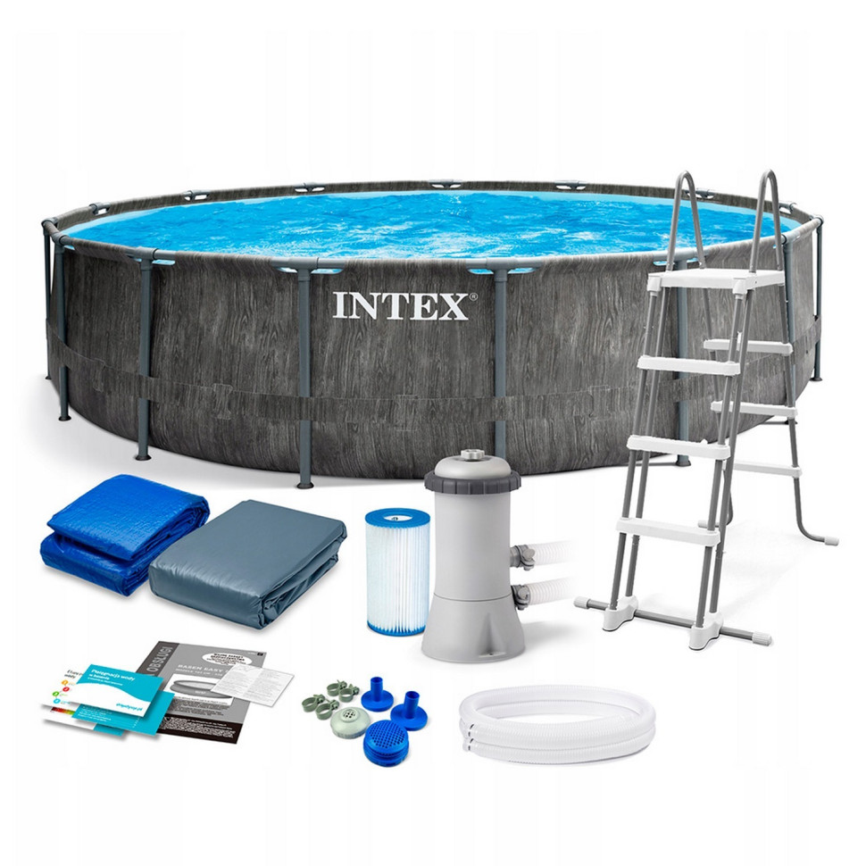 Каркасний басейн Intex 26742, 457х122 см, 16805 л