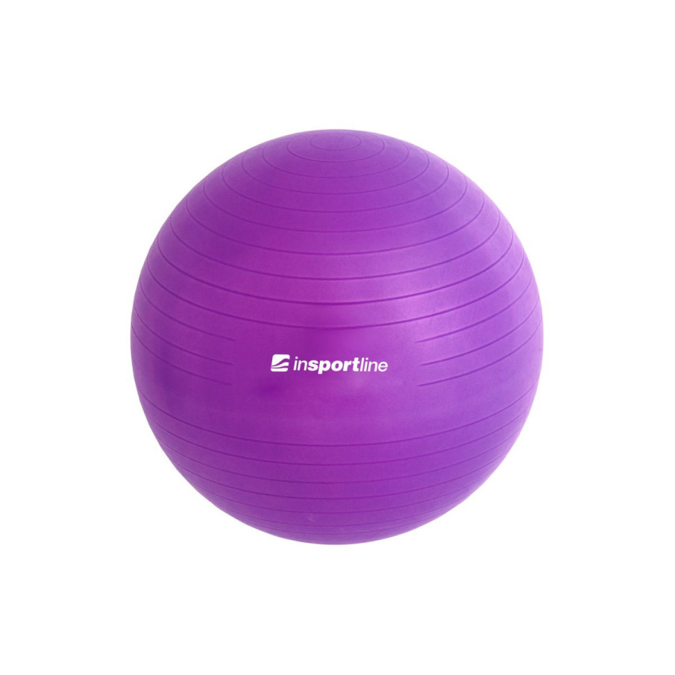 Гімнастичний м'яч (фітбол) Top Ball inSPORTline 3910-4 фіолетовий 65 см