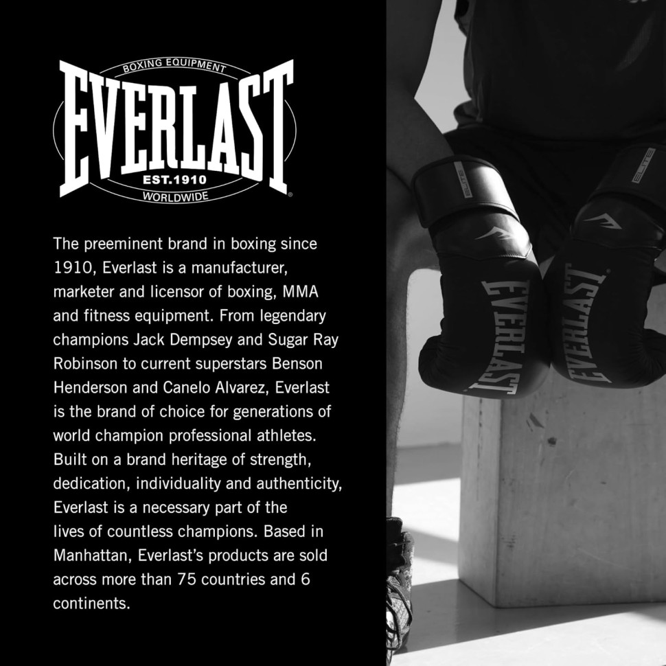 Боксерские перчатки PROSTYLE 2 BOXING GLOVE Everlast P00003082 красный 8 унций