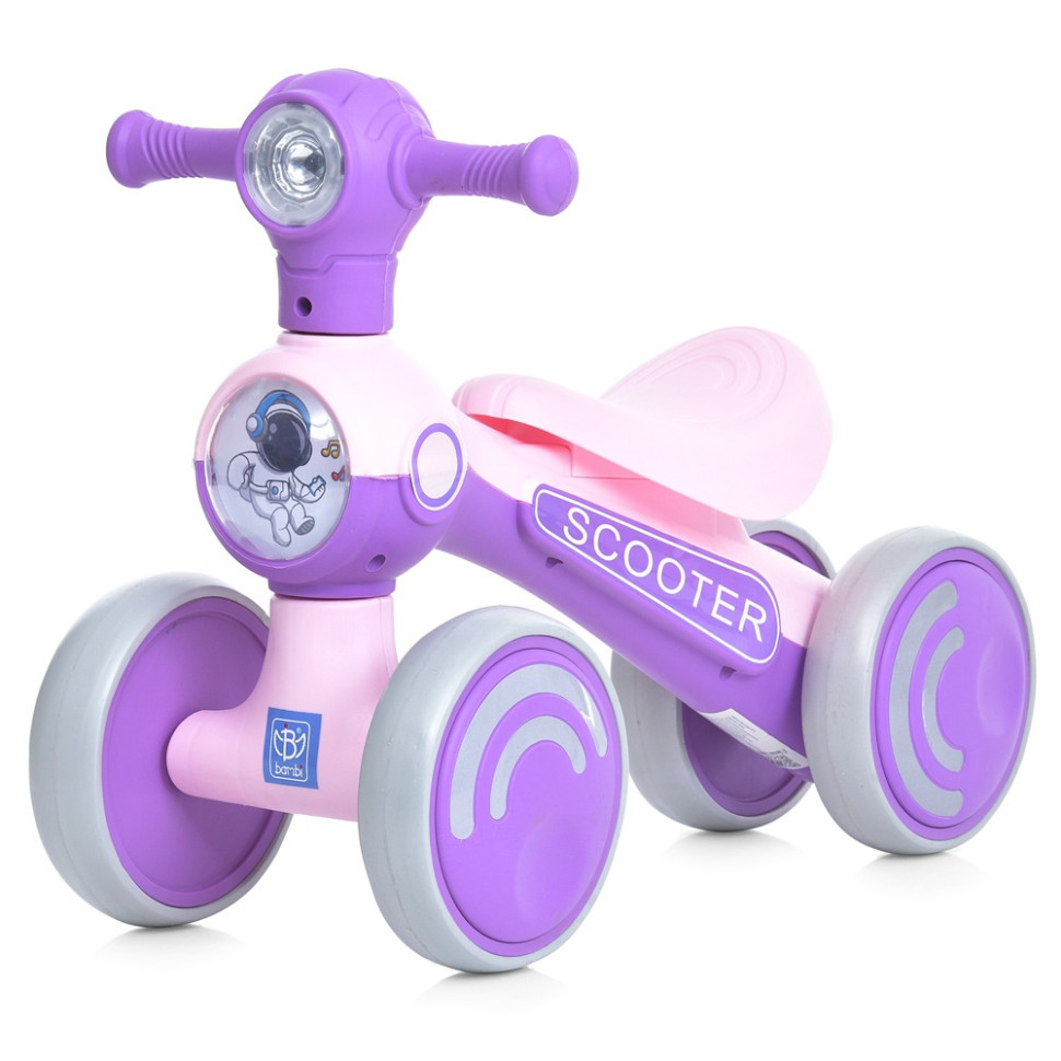 Детская каталка-толокар Bambi M 5729-9 фиолетовый