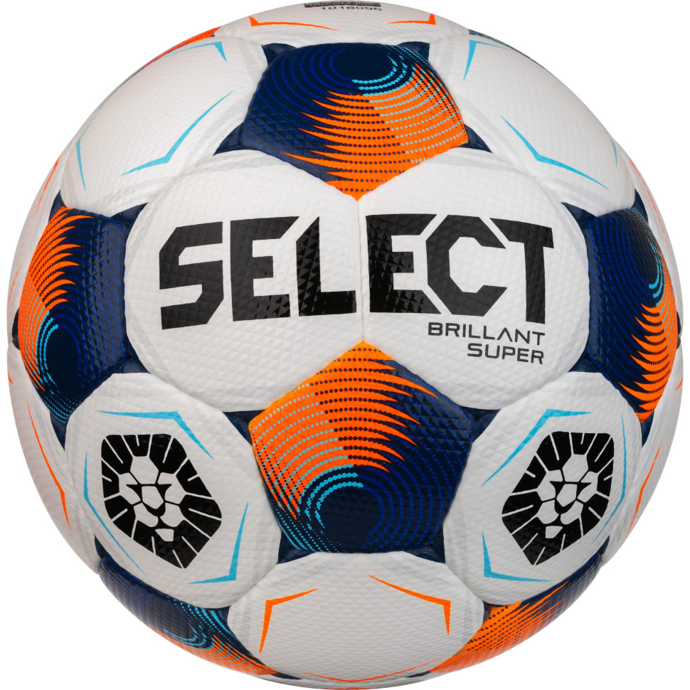 М'яч футбольний BRILLANT SUPER UKRAINE FIFA Select 361577-119 білий/синій, розмір 5