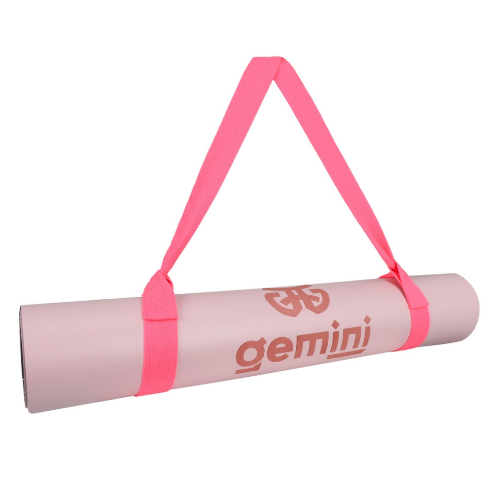 Килимок для фітнесу та йоги Gemini Sport PUY-2899PINK 183х68х0,5 см