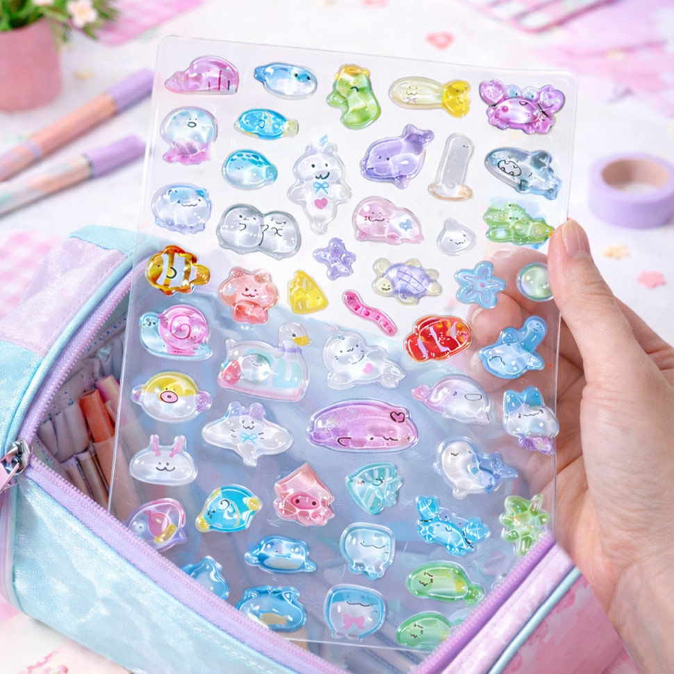 Набор 3D-наклеек 