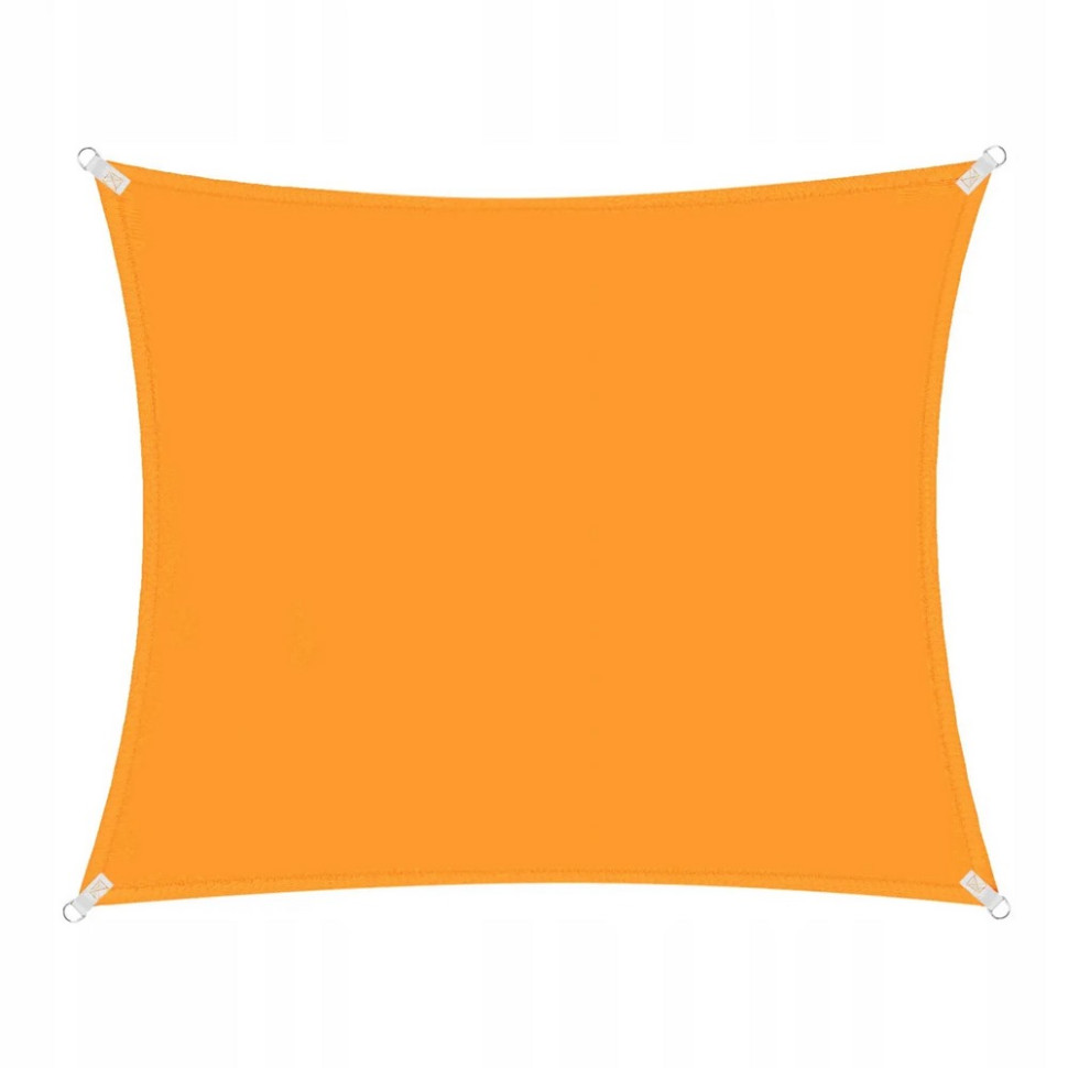 Тент-парус теневой для дома, сада и туризма Springos SN1031, 3 x 3 м, Orange