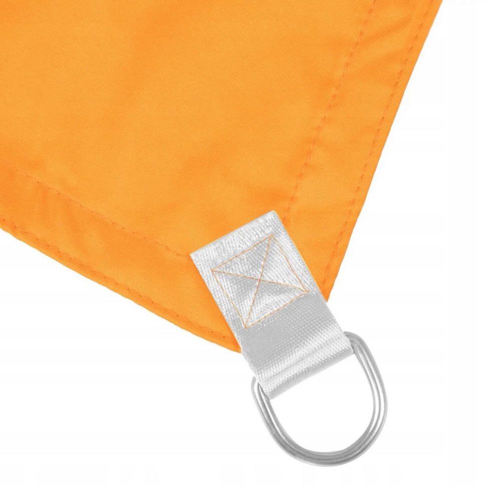 Тент-парус теневой для дома, сада и туризма Springos SN1031, 3 x 3 м, Orange