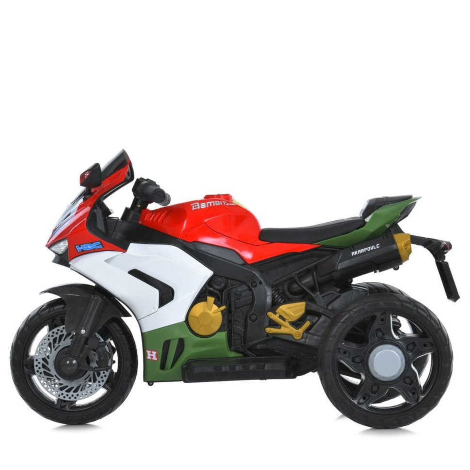 Дитячий електромобіль Мотоцикл Bambi Racer M 6220ELR-3-5 до 25 кг