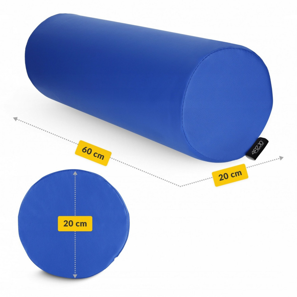 Валик для реабілітації та масажу 4FIZJO P-5905973402989 Blue 60 x 20 см