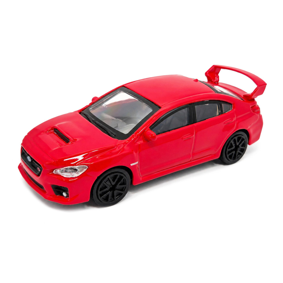 Колекційна автомодель Subaru WRX STI 2017 Bburago 18-30010B-4 масштаб 1:43