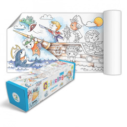 Развивающая раскраска "Пираты" DoDo Toys 300329