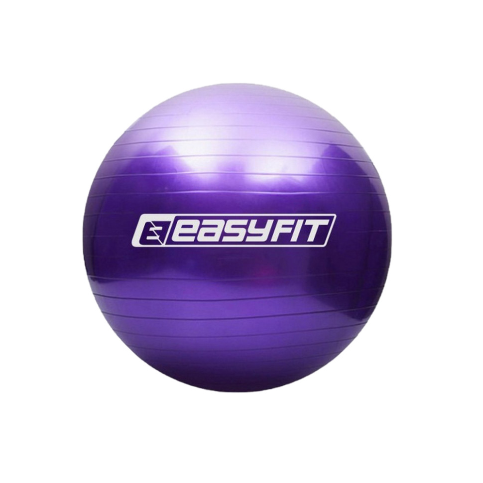 М'яч для фітнесу EasyFit EF-3006-V 55 см, фіолетовий