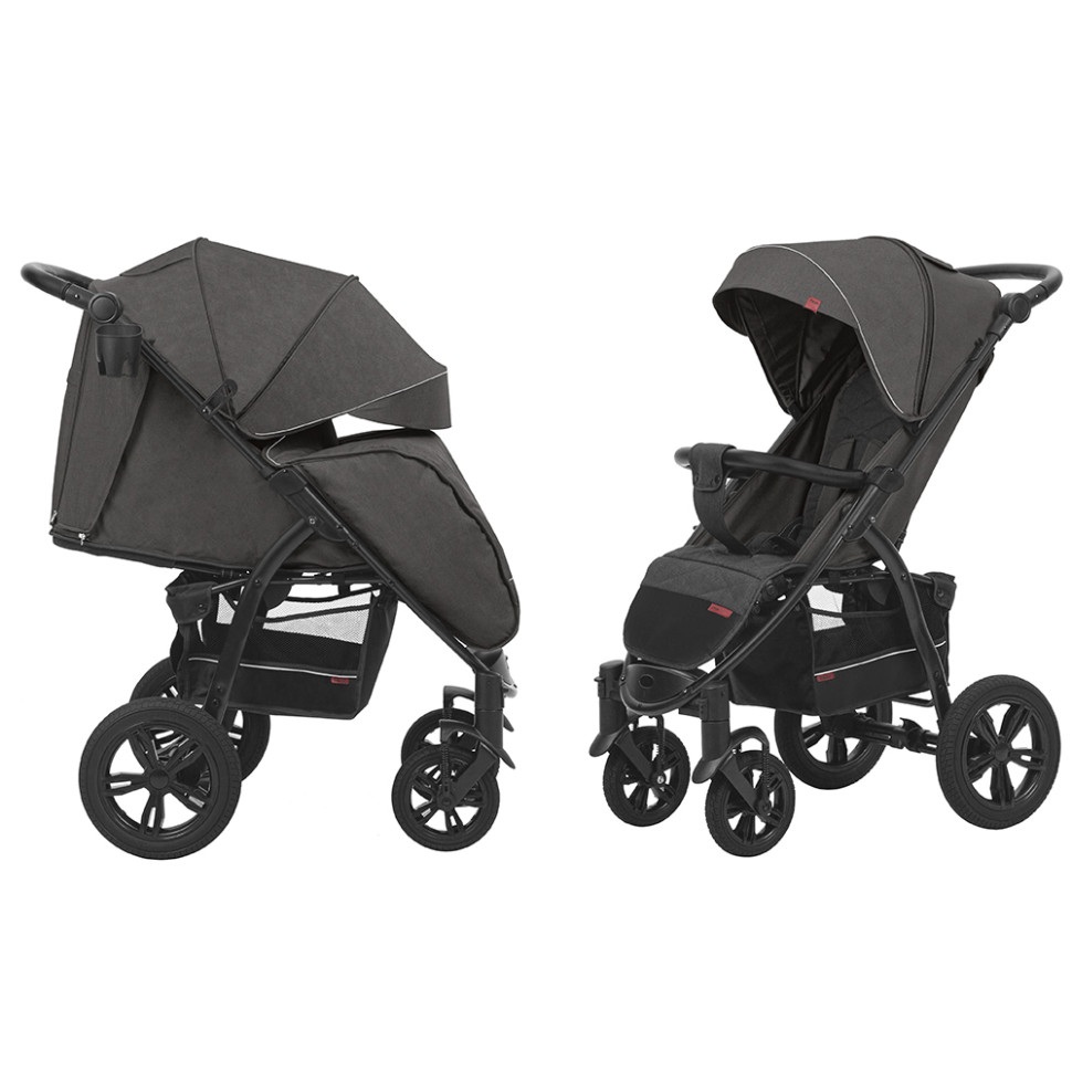 Прогулянкова коляска Tilly Omega T-1611 Dark Grey