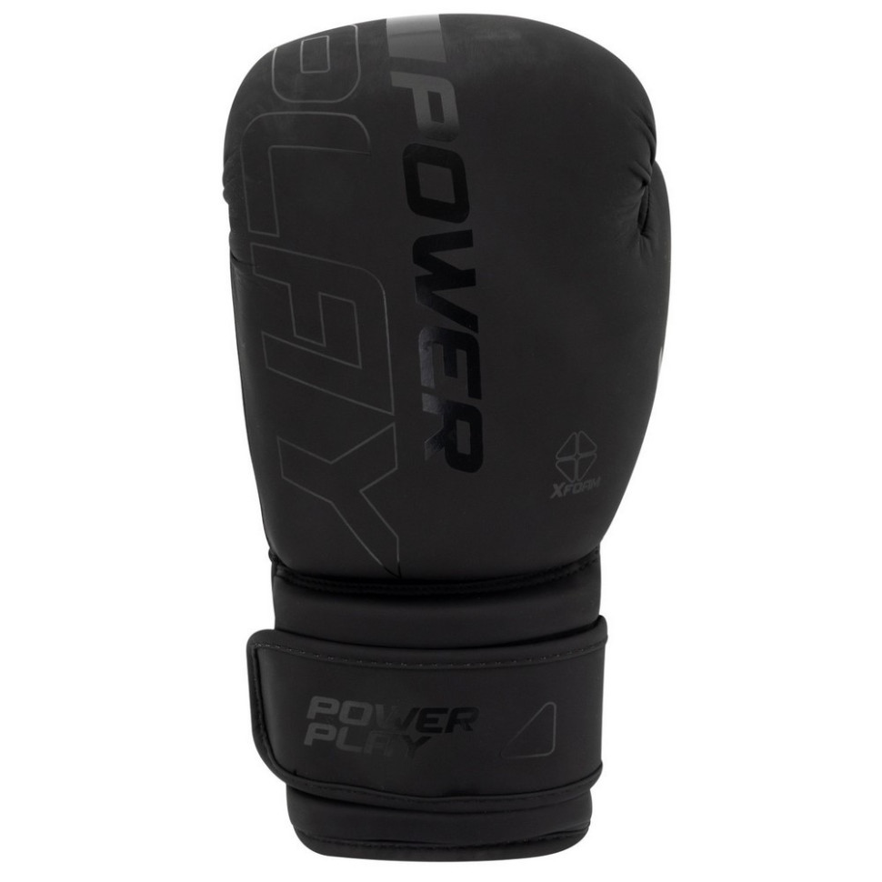 Боксерские перчатки 3024 Ultra Mat PowerPlay PP_3024_8oz_Black, размер 8 унций