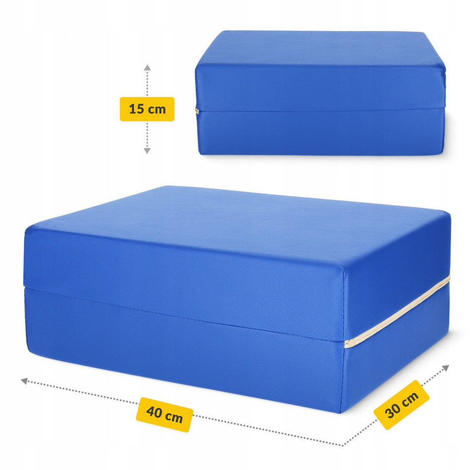 Блок для реабилитации и массажа 4FIZJO P-5905973403016 Blue 40 x 30 x 15 см