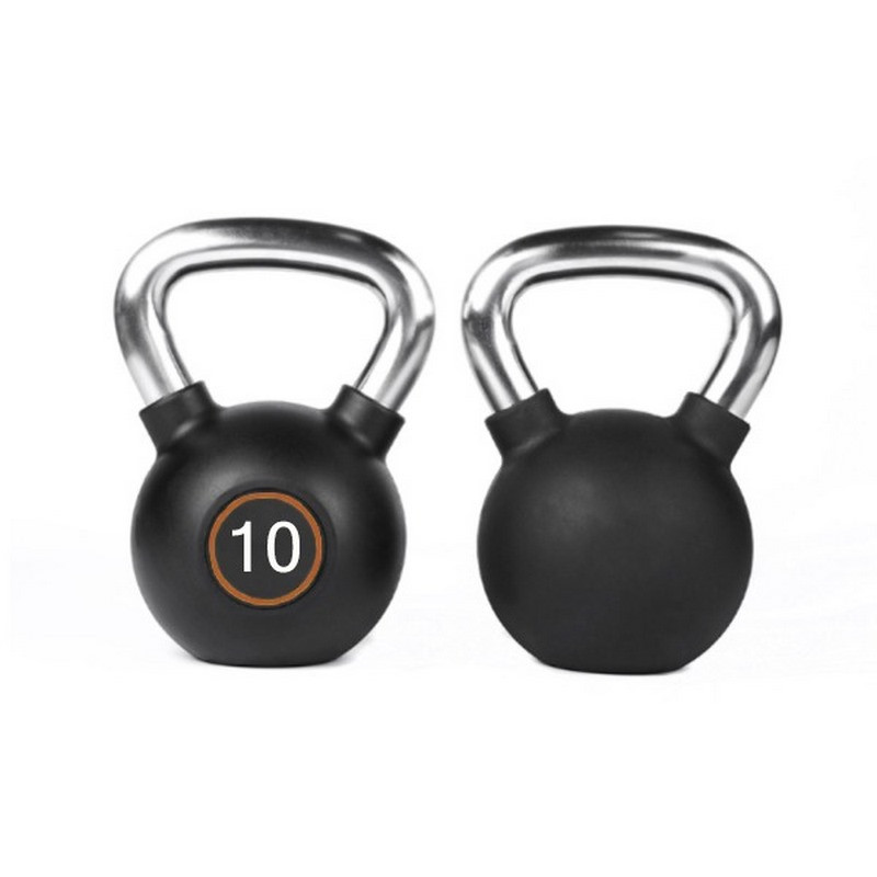 Гиря обрезиненная FF51F3 Generation Fitness 522884 чугунная 10 кг