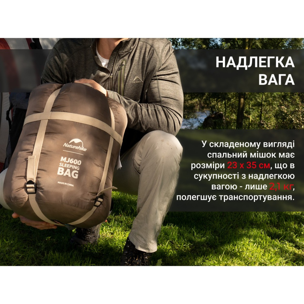 Спальник с капюшоном 