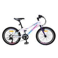 Велосипед подростковый "Viva" LIKE2BIKE A212006 колёса 20", белый, рама алюминий 10"
