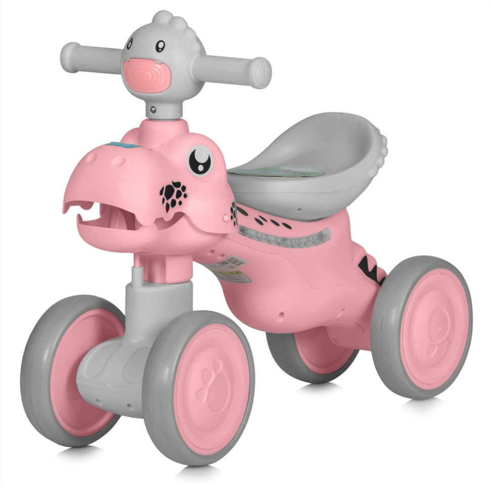 Дитяча каталка-толокар Bambi M 6025E-8 рожевий, до 25 кг