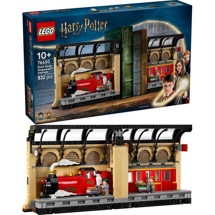 Конструктор Harry Potter Бук нук: Хогвартський експрес LEGO 76450- 832 деталі