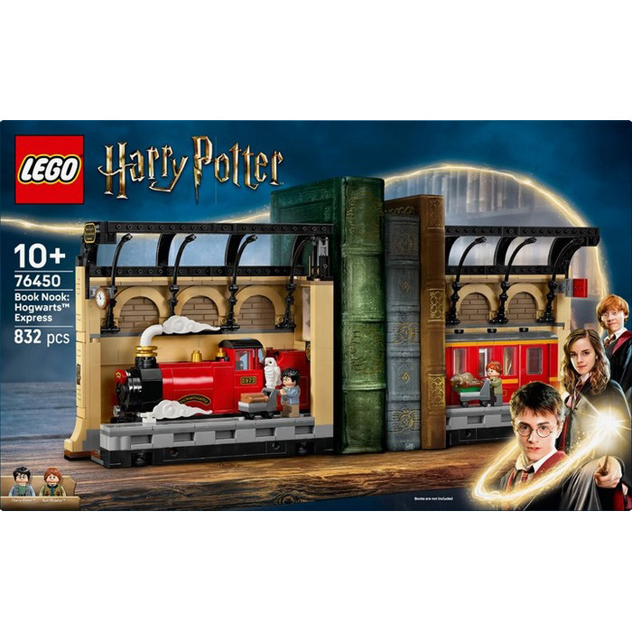 Конструктор Harry Potter Бук нук: Хогвартський експрес LEGO 76450- 832 деталі