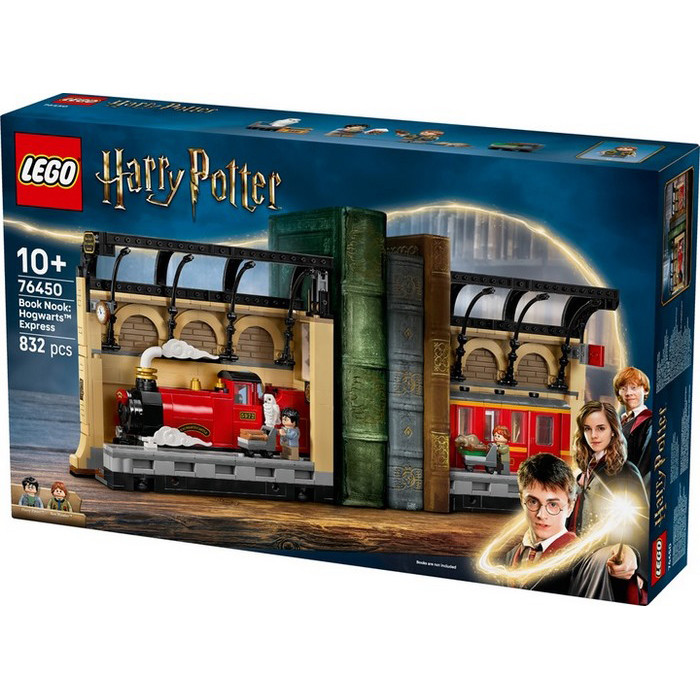 Конструктор Harry Potter Бук нук: Хогвартський експрес LEGO 76450- 832 деталі