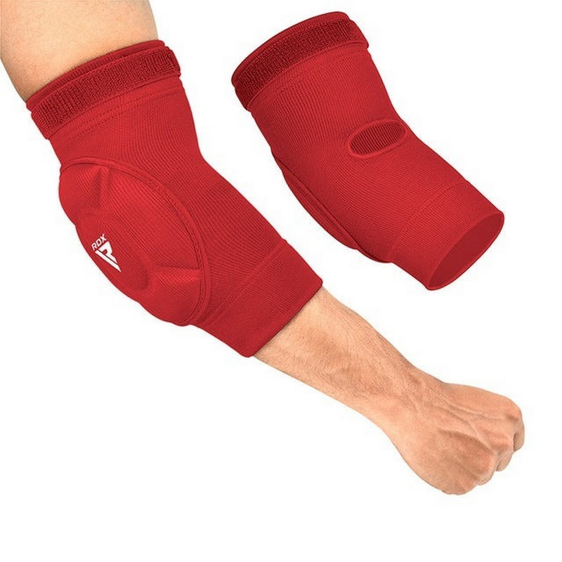 Налокотники спортивные Hosiery Elbow Foam RDX Inc Limited HYP-ERW-XL Red/White, XL