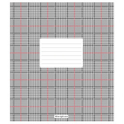 Тетрадь ученическая «Houndstooth print» Школярик 024-3387K-3 в клеточку, 24 листа