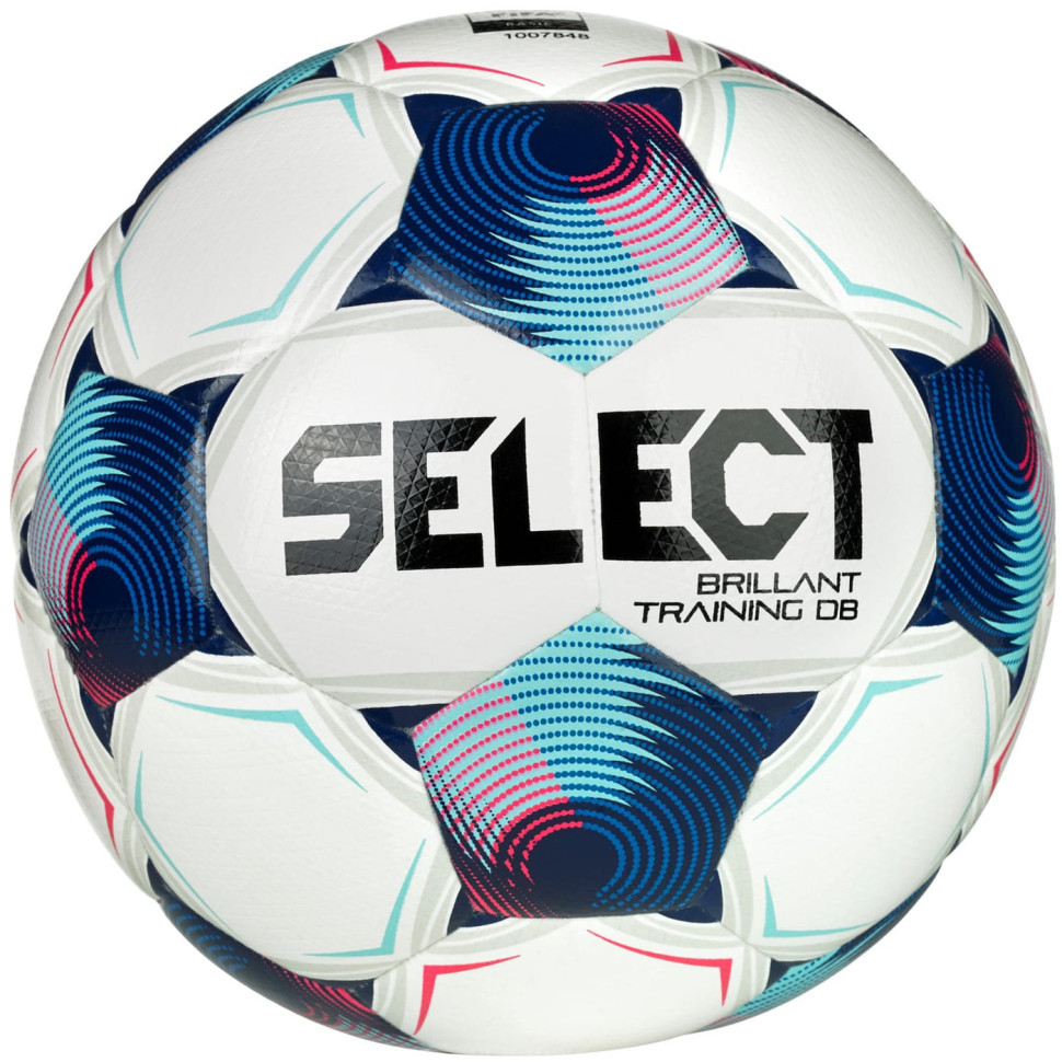 М'яч футбольний BRILLANT TRAINING DB v25 Select 086415-002 білий/синій, розмір 5