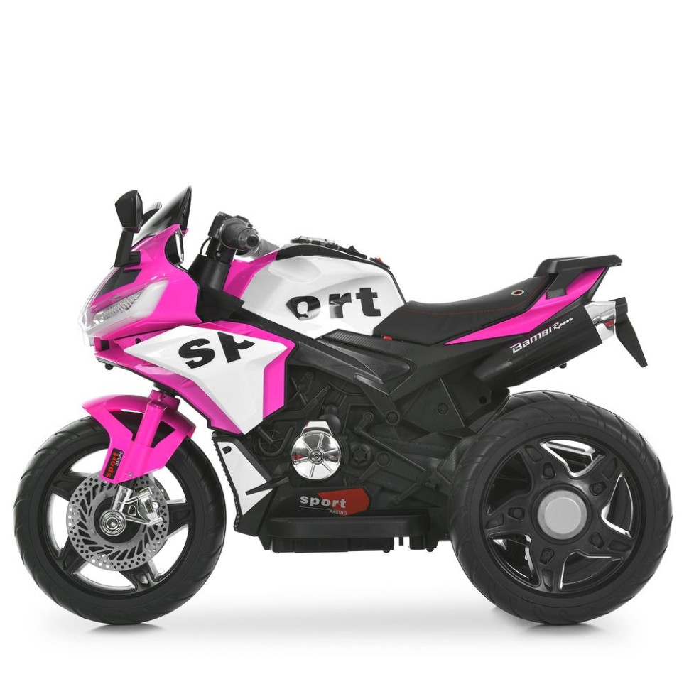 Дитячий електромобіль Мотоцикл Bambi Racer M 6267EL-8 до 30 кг