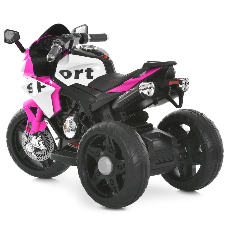 Дитячий електромобіль Мотоцикл Bambi Racer M 6267EL-8 до 30 кг