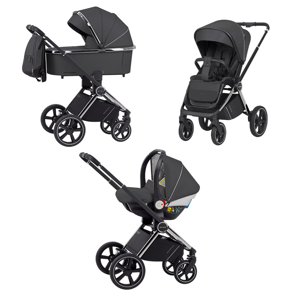Коляска универсальная 3 в 1 Ultimo CARRELLO CRL-6512 Cool Grey 