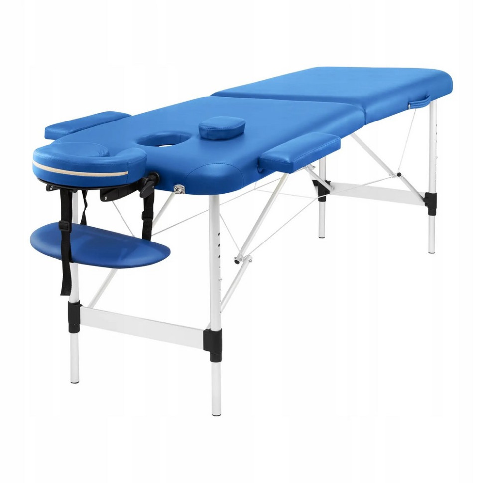 Массажный стол складной Massage Table Alu W60 4FIZJO TABLEW60BLUE, Blue