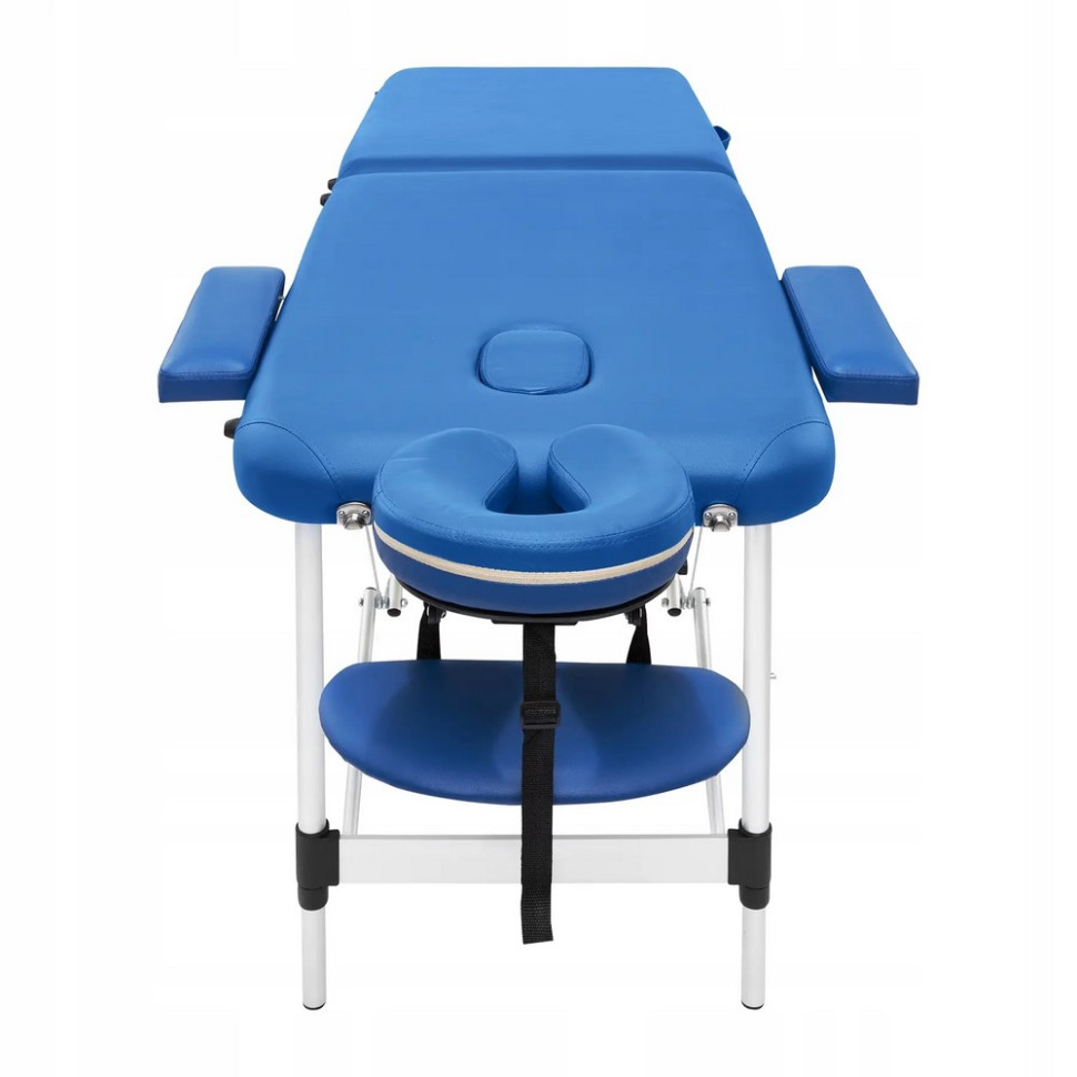 Массажный стол складной Massage Table Alu W60 4FIZJO TABLEW60BLUE, Blue