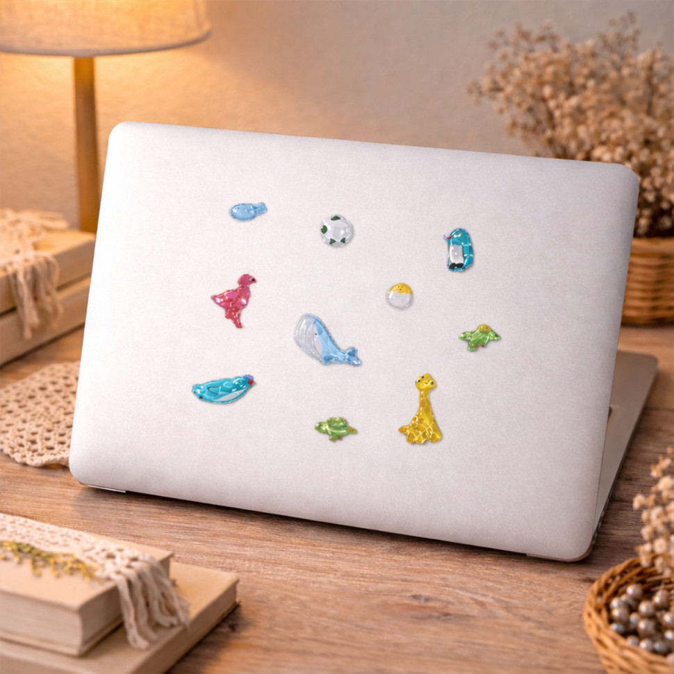 Набор 3D-наклеек 