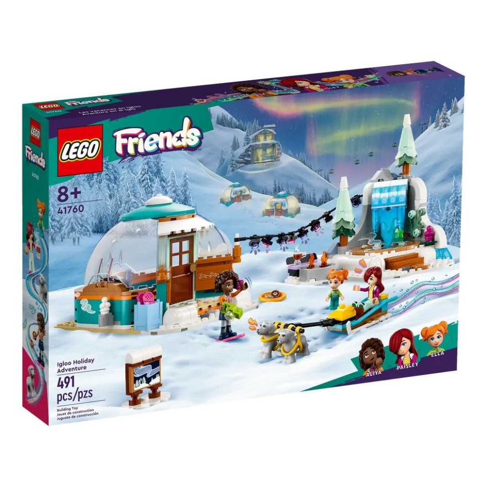 Конструктор Святкові пригоди в іглу LEGO 41760, 491 деталей