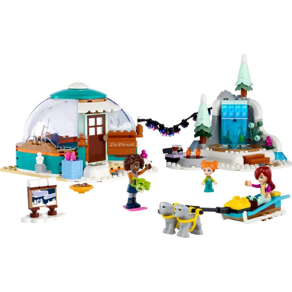 Конструктор Святкові пригоди в іглу LEGO 41760, 491 деталей