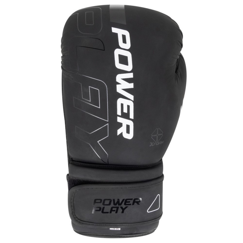 Боксерские перчатки 3024 Ultra Mat PowerPlay PP_3024_8oz_Bl/White, размер 8 унций
